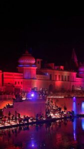 DIWALI AT AYODHYA RAMN MANDIR PARISAR